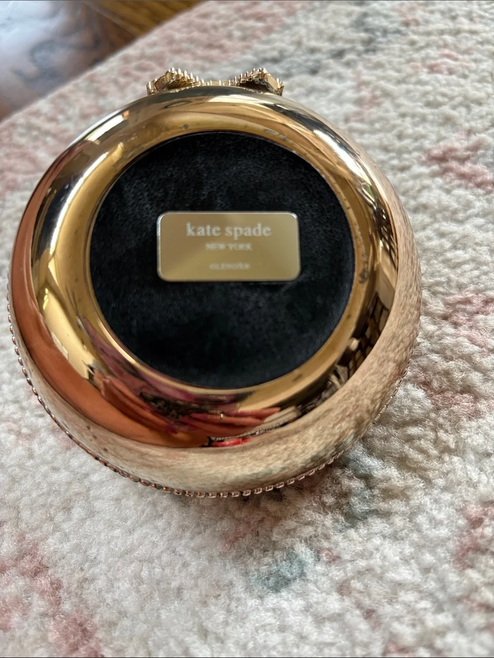 Kate Spade, Silver Plated Decorative Ring Holder!